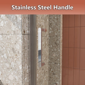 English Elm 56-60 in Semi-frameless Sliding Bathtub Door Matte Black 8mm Tempered Clear Glass W637P349407