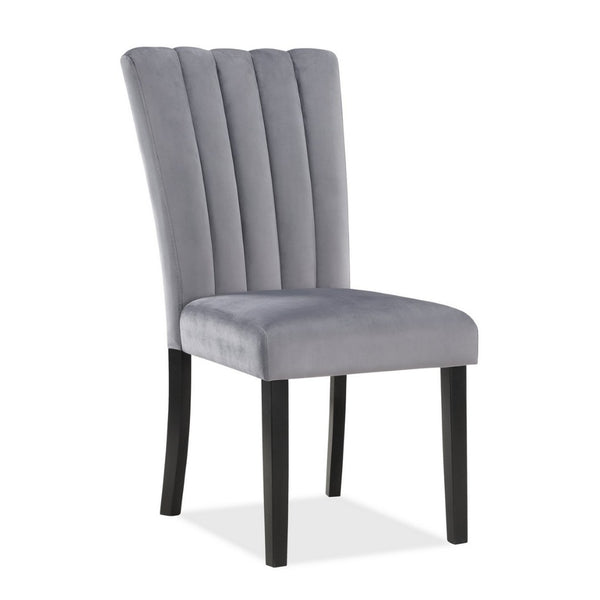 English Elm Kara Upholstered Counter Height Dining Chairs Set of 2 with Solid Wood Frame B056P416859