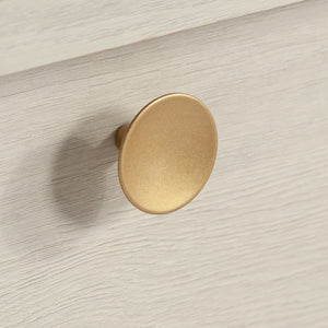 English Elm Dresser, Contemporary White Finish With Smooth Drawers – Ideal Storage For Bedroom & Guest Rooms! B356P402595