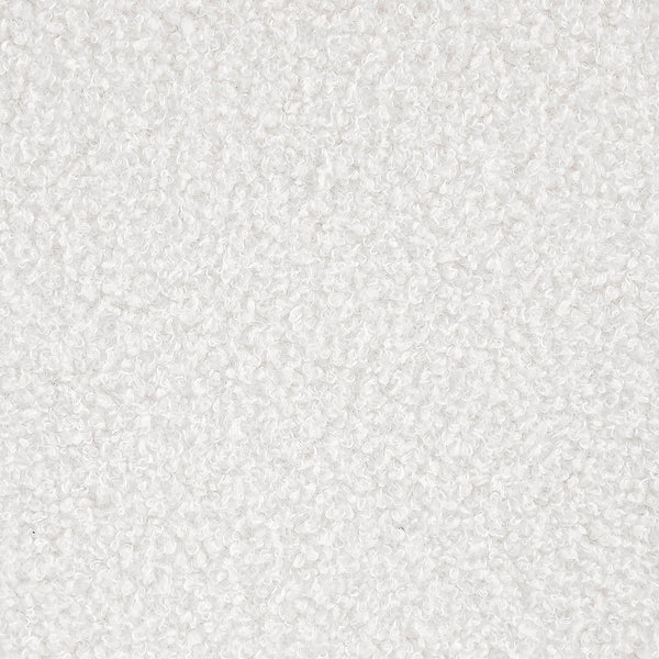 English Elm Corvair Plush Faux Sheepskin Round Storage Ottoman with Hidden Compartment and Natural Wood Feet - Cozy Accent Seat White B062P299981