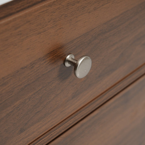 English Elm 60" Boutique Bathroom Vanity Rattan Doors Soft Close Drawers Smc Sink Pine Legs Brown N817P397678B