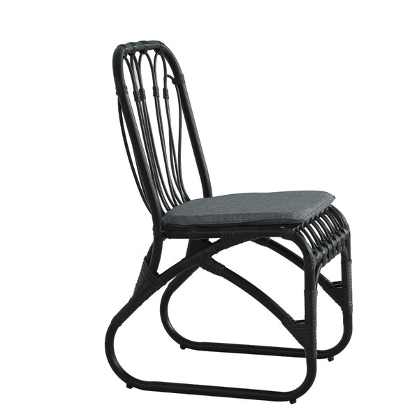 English Elm 9 Piece Outdoor Pe Rattan Dining Set Seats Eight with Iron Frames Patio Ready N762S000008AAE