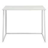 OSP Home Furnishings Contempo Toolless Folding Desk Ozark Ash