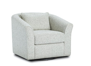 Fusion Winston Chit Chat Domino Swivel Accent Chair – Stylish Black/White Design For Ultimate Comfort Black,White Ws,98% Polypropylene,2% Polyester 53-02s Chit Chat Domino Swivel Chair