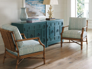Redondo Upholstered Accent Chair with Ultra Down Cushions for Modern Living Rooms
