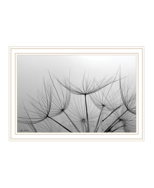 Homeroots Love Is A Delicate Flower White Framed Print Wall Art White Wood 530161