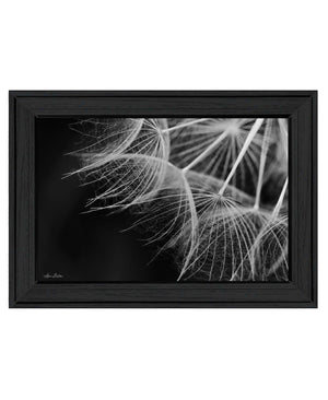 Homeroots Delicate Beauty Black Framed Print Wall Art  Wood 530162
