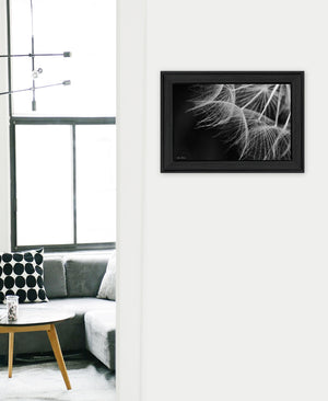Homeroots Delicate Beauty Black Framed Print Wall Art  Wood 530162