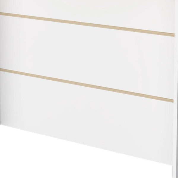 HomeRoots White Kitchen Island with Storage - Versatile 47" Work Surface, Rustic Design, Perfect for Any Home 530196
