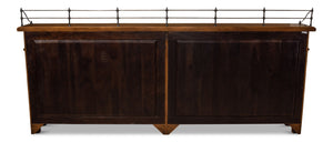Sarreid Covent Gardens Sideboard - Elegant Fruitwood Finish With Durable Acacia Wood For Timeless Style Brown  53021