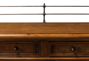 Sarreid Covent Gardens Sideboard - Elegant Fruitwood Finish With Durable Acacia Wood For Timeless Style Brown  53021