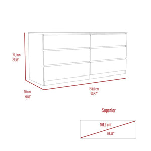 HomeRoots Two Piece Black Bedroom Set - Modern Horizontal Dresser & Accent for Sleek Minimalist Storage Solutions 530253