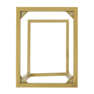 English Elm Christopher Knight Home® - END Gold C-Shape End Table with Tempered Glass Top, Iron Frame, Modern Glam Accent for Sofa and Bedroom 68989.00