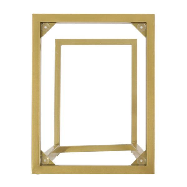 English Elm Christopher Knight Home® - END Gold C-Shape End Table with Tempered Glass Top, Iron Frame, Modern Glam Accent for Sofa and Bedroom 68989.00