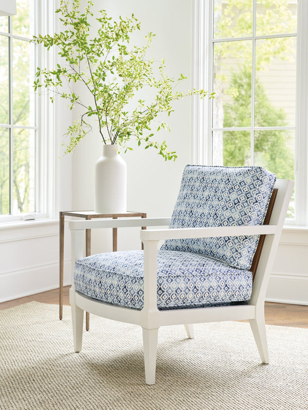 Lexington Barclay Butera Splashes Chair - Elegant Upholstered Seating With Ultra Down Cushion & Artisan Tailoring For Your Home   5304-11-40