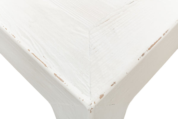 Sarreid Classic Chinese Coffee Table - Elegant White Finish, Reclaimed Pine Craftsmanship For Timeless Charm White  53053