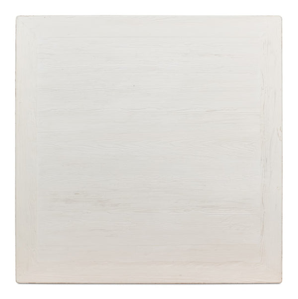 Sarreid Classic Chinese Coffee Table - Elegant White Finish, Reclaimed Pine Craftsmanship For Timeless Charm White  53053