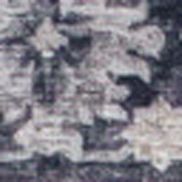 HomeRoots 5' Black and Gray Oriental Area Rug - Timeless Elegance with Stain Resistance for Busy Homes 7' X 10' 530569