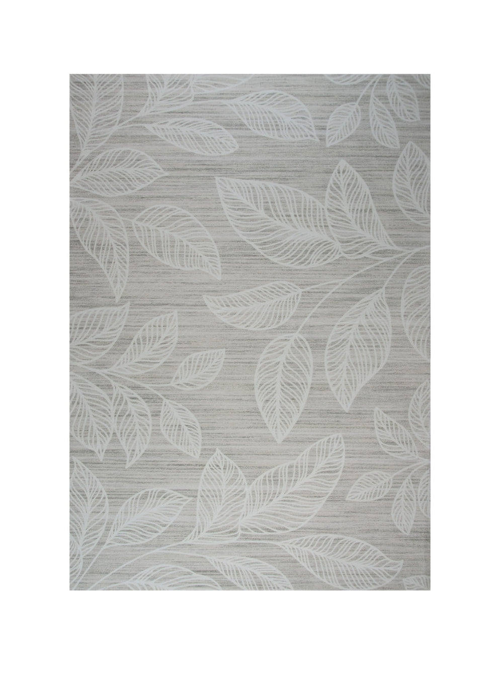 Homeroots 5' X 8' Beige And Ivory Floral Distressed Area Rug  Polyester 530576