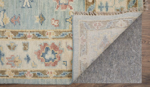Feizy Rugs Fillmore Hand-knotted Wool Rug - Artisan-crafted Floral Design With Rich Colors For Timeless Style Blue,Ivory,Yellow Wool Fil69cjfbluivye10