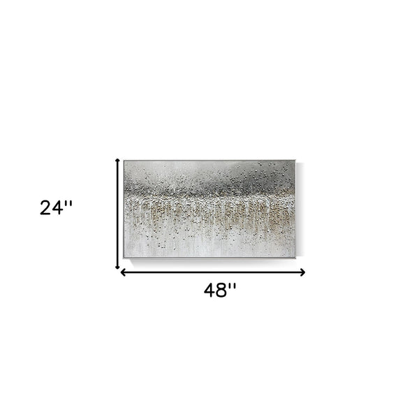 Homeroots Black And White Fabric Airplane Wall Decor  Fabric 530631