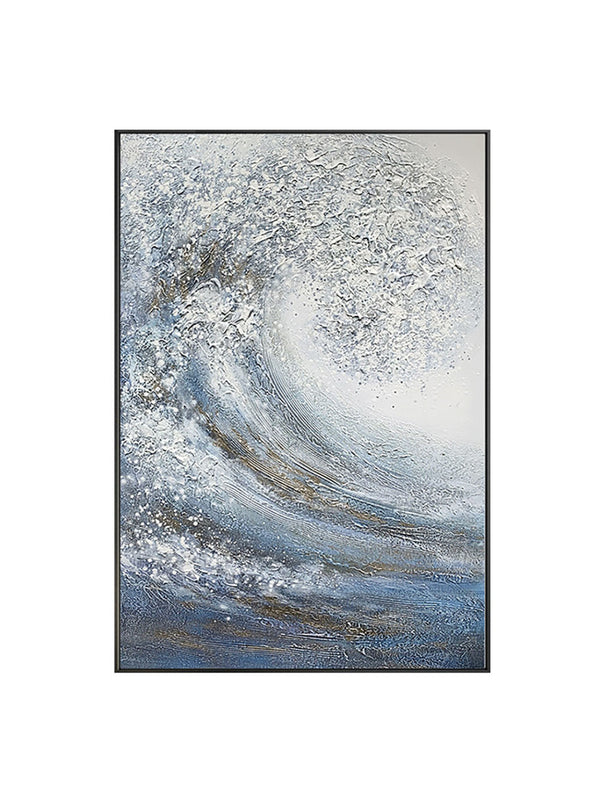 Homeroots Black And White Fabric Airplane Wall Decor  Fabric 530726