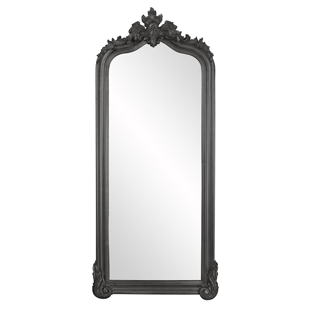 Howard Elliott Tudor Mirror: Elegant Arched Frame With Decorative Flourish, Perfect For Any Room's Decor Style Silver Wood ,Polyresin 53073n-howard-elliott