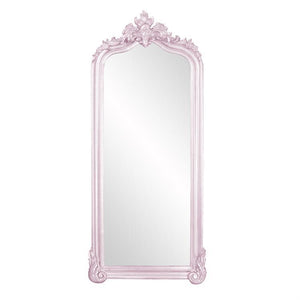 Howard Elliott Tudor Mirror: Elegant Arched Frame With Decorative Flourish, Perfect For Any Room's Decor Style Purple Wood ,Polyresin 53073li-howard-elliott