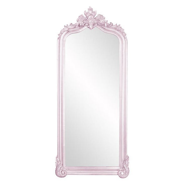 Howard Elliott Tudor Mirror: Elegant Arched Frame With Decorative Flourish, Perfect For Any Room's Decor Style Purple Wood ,Polyresin 53073li-howard-elliott