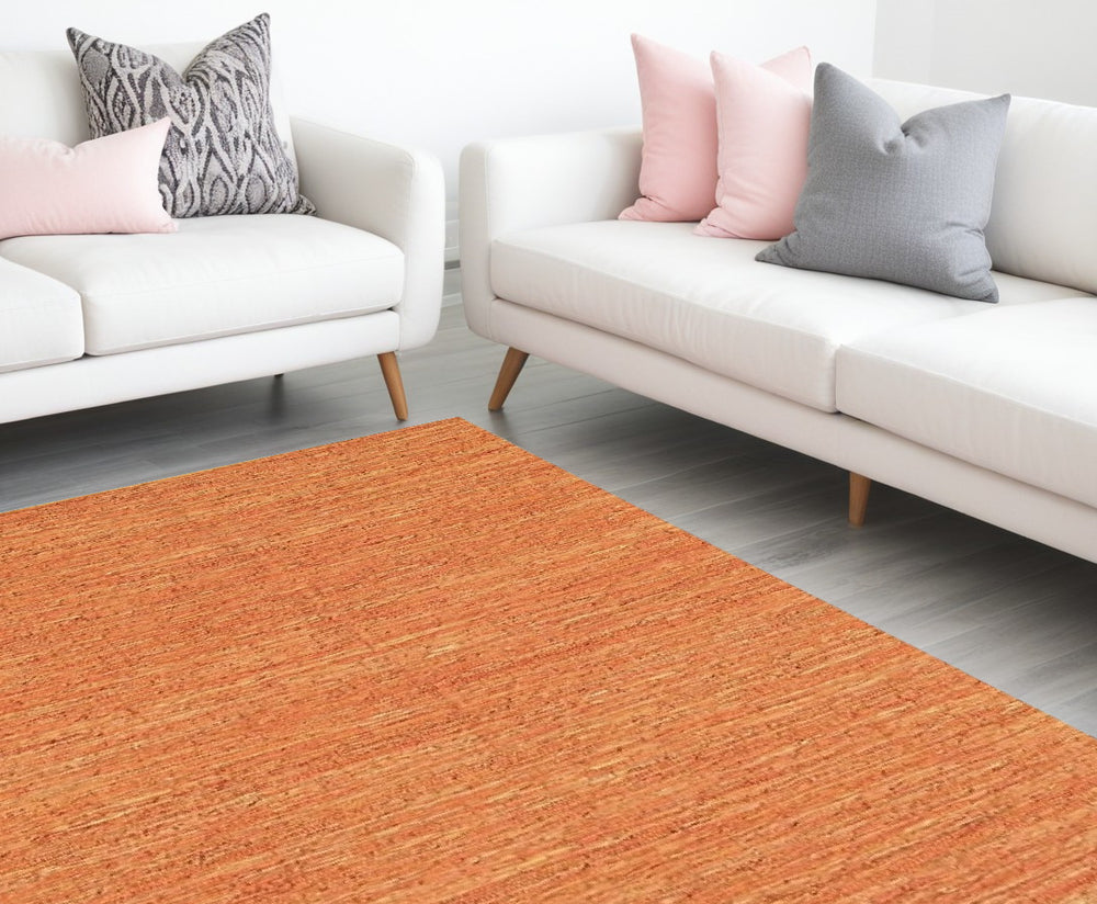 Homeroots 8' X 10' Rose Power Loom Handmade Area Rug  Genuine Wool 530777