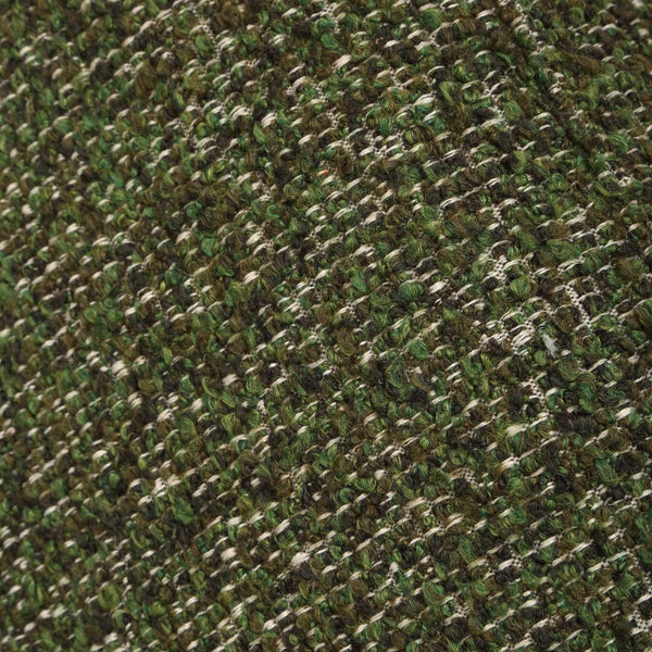 Uttermost Lenoir Boucle Swivel Accent Chair Curved Channel Stitch Green Living Room