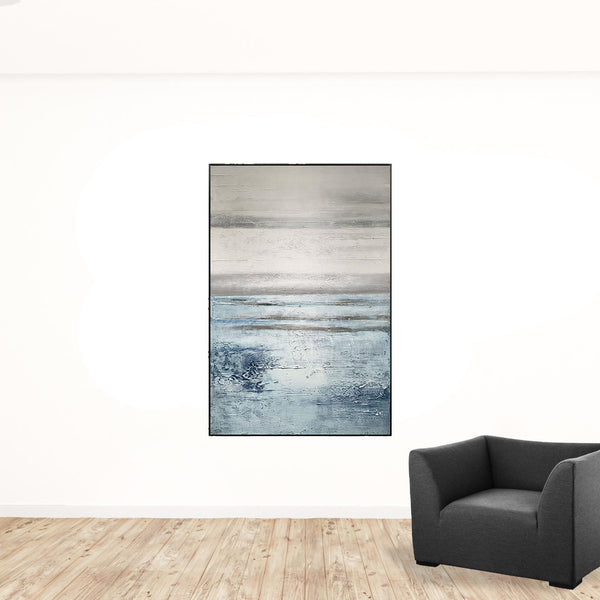 Homeroots Black And White Fabric Airplane Wall Decor  Fabric 530841