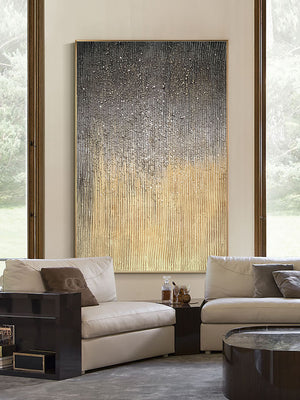 Homeroots Black And White Fabric Airplane Wall Decor  Fabric 530848