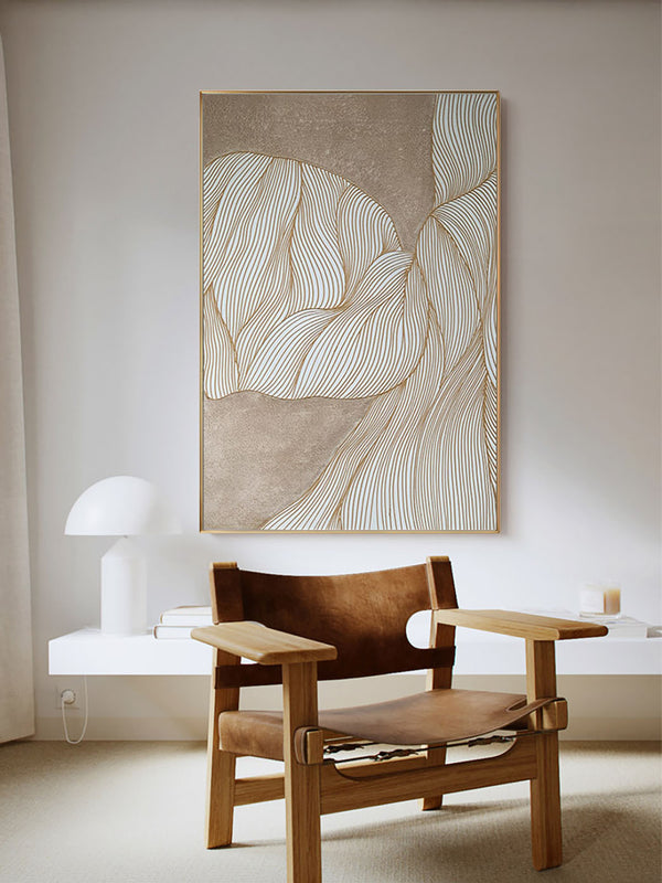 Homeroots Black And White Fabric Airplane Wall Decor  Fabric 530861