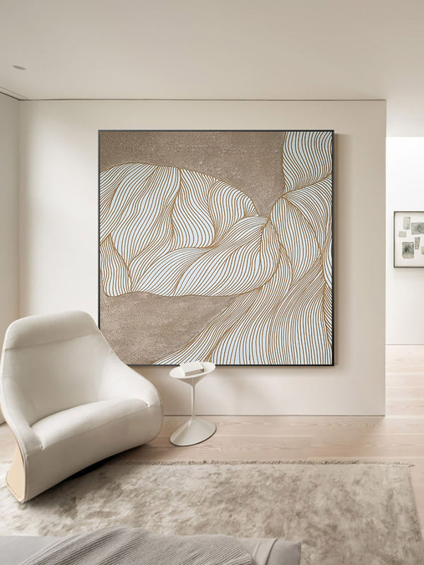 Homeroots Black And White Fabric Airplane Wall Decor  Fabric 530861