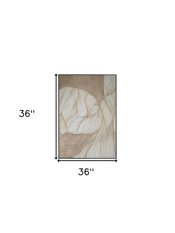 Homeroots Black And White Fabric Airplane Wall Decor  Fabric 530861