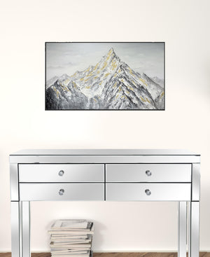 Homeroots Black And White Fabric Airplane Wall Decor  Fabric 530864