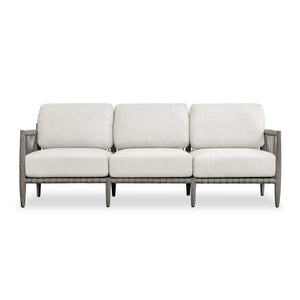Uttermost Uttermost Borneo Mahogany Frame Rope Detail Outdoor Sofa for Patio Lounging 53086