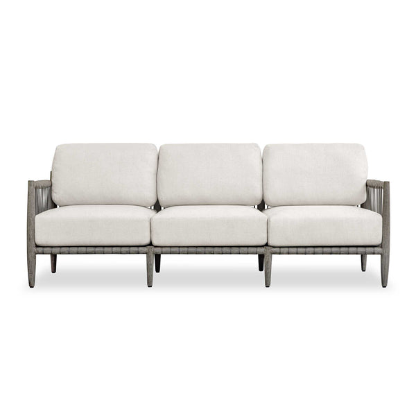 Uttermost Uttermost Borneo Mahogany Frame Rope Detail Outdoor Sofa for Patio Lounging 53086