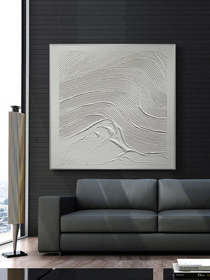 Homeroots Black And White Fabric Airplane Wall Decor  Fabric 530877