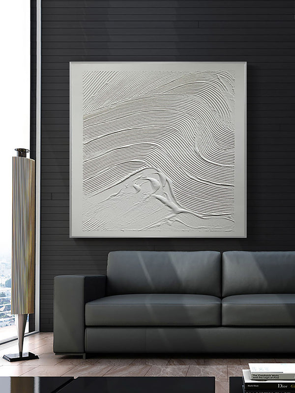 Homeroots Black And White Fabric Airplane Wall Decor  Fabric 530877