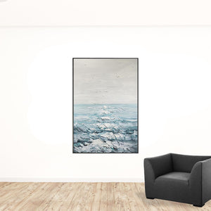 Homeroots Black And White Fabric Airplane Wall Decor  Fabric 530883