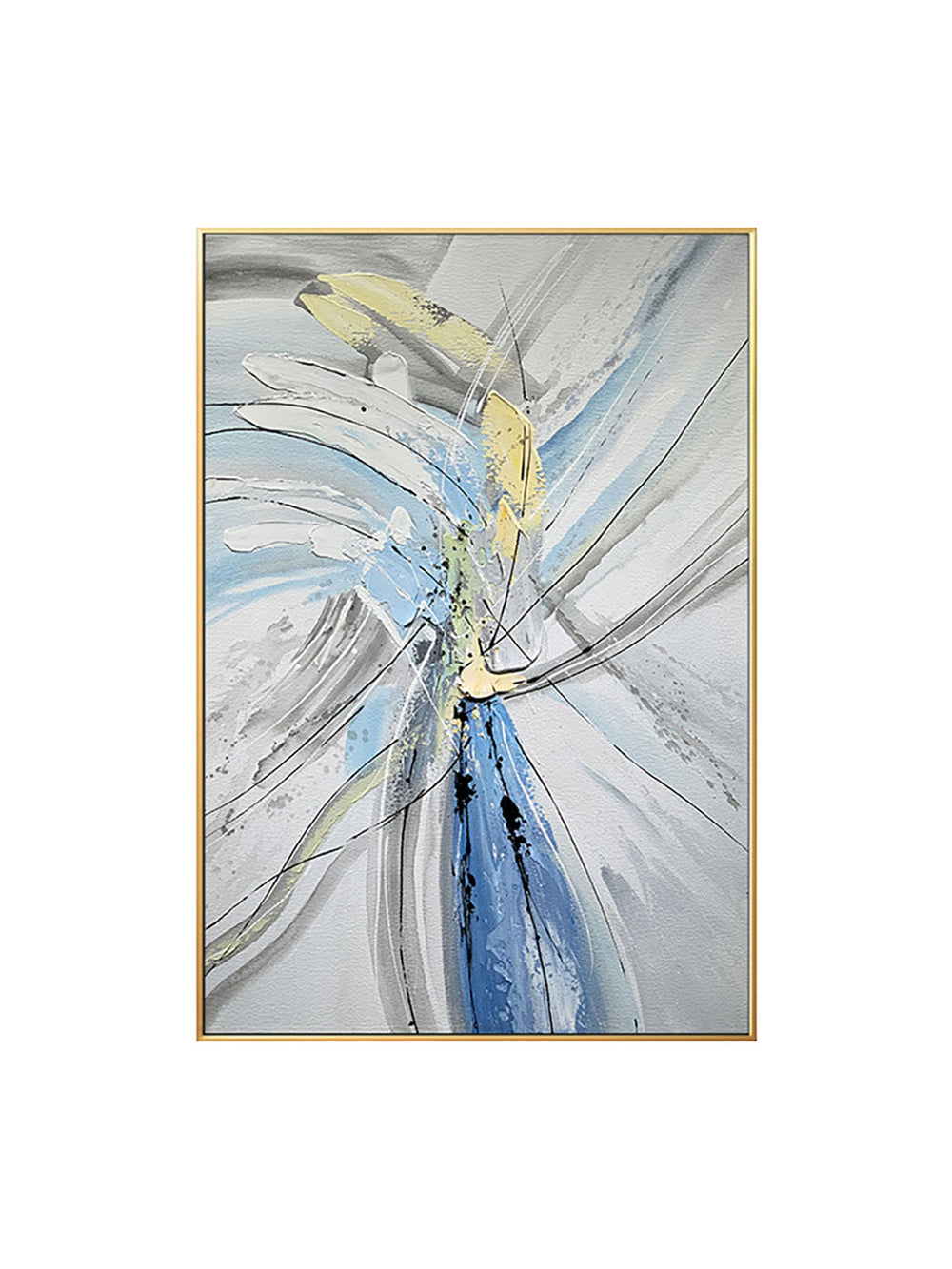 Homeroots Black And White Fabric Airplane Wall Decor  Fabric 530888