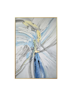 Homeroots Black And White Fabric Airplane Wall Decor  Fabric 530889