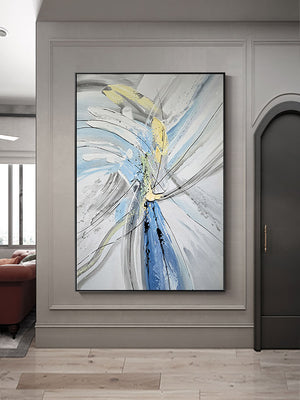 Homeroots Black And White Fabric Airplane Wall Decor  Fabric 530889