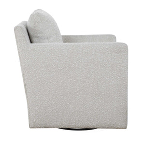 Uttermost Tisdell Boucle Swivel Glider Accent Chair for Modern Living Rooms