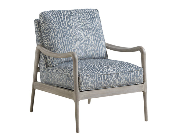Lexington Barclay Butera Leblanc Chair - Elegant Upholstered Seating With Ultra Down Cushion For Stylish Home Decor And Comfort   5308-11-40