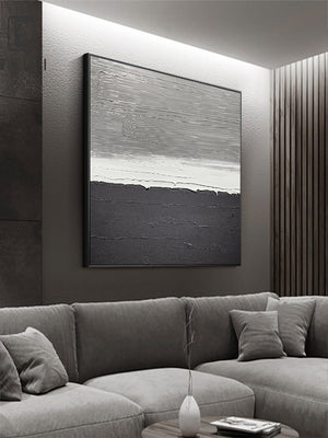 Homeroots Black Fabric Airplane Wall Decor - Stylish Black And White Art To Elevate Your Home's Aesthetic!  Fabric 530900