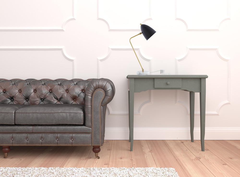 Homeroots 22" Black Iron Desk Table Lamp With Black Bell Shade Black  530934