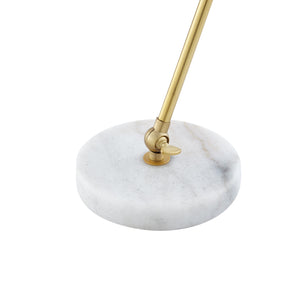 Homeroots 22" Black Iron Desk Table Lamp With Black Bell Shade Black  530934